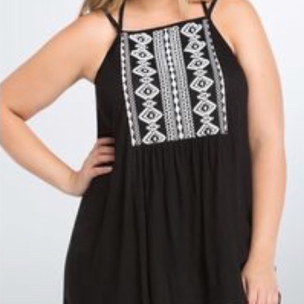 Black Aztec Tank by Torrid